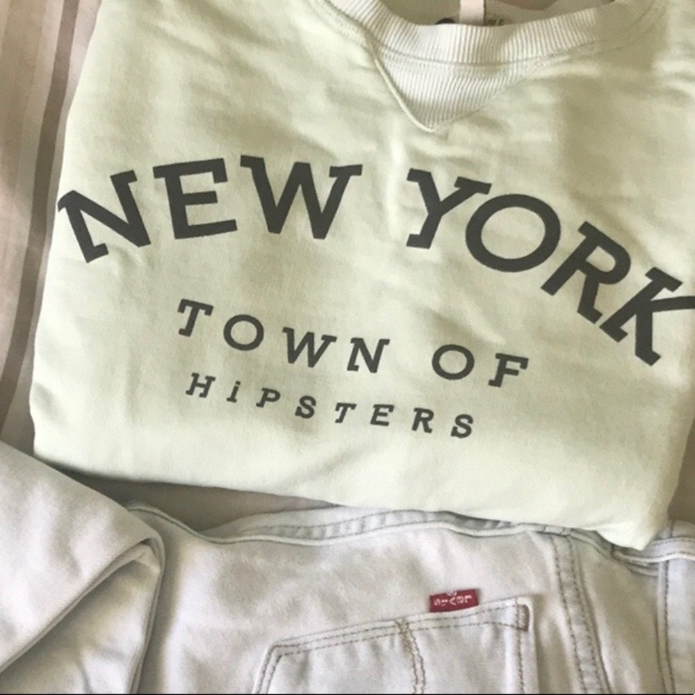 Zara mint color sweatshirt size S